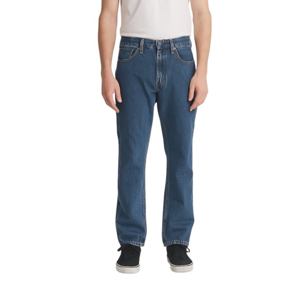 Levi's 505 Jeans Mens W30 L32 Blue Good Straight Fit Denim 00505-16669